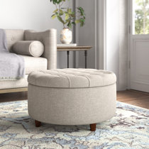 18 inch store round ottoman